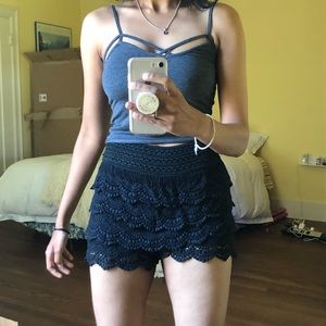 Cute black skort FOR SALE!